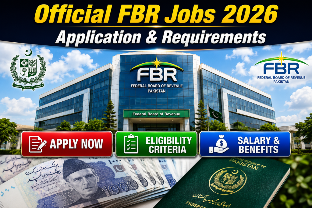 FBR Jobs 2026