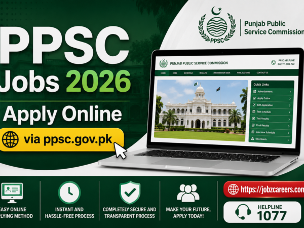 PPSC Jobs 2026 Apply Online